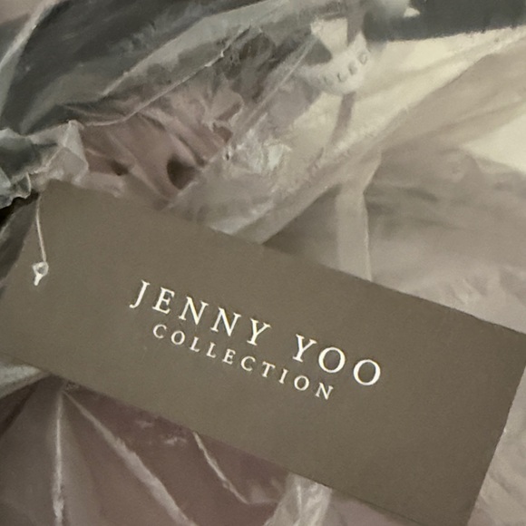 Jenny Yoo Crepe off the shoulder Dress - Picture 2 of 3